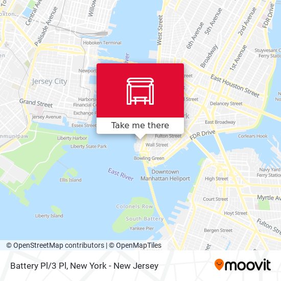 Battery Pl/3 Pl map