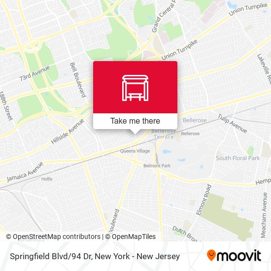 Mapa de Springfield Blvd/94 Dr