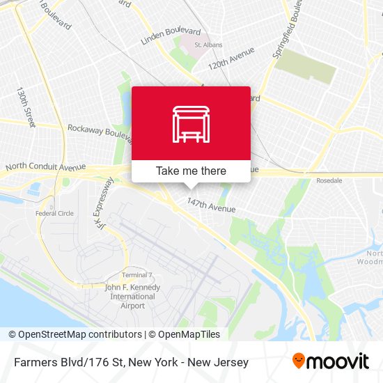 Farmers Blvd/176 St map