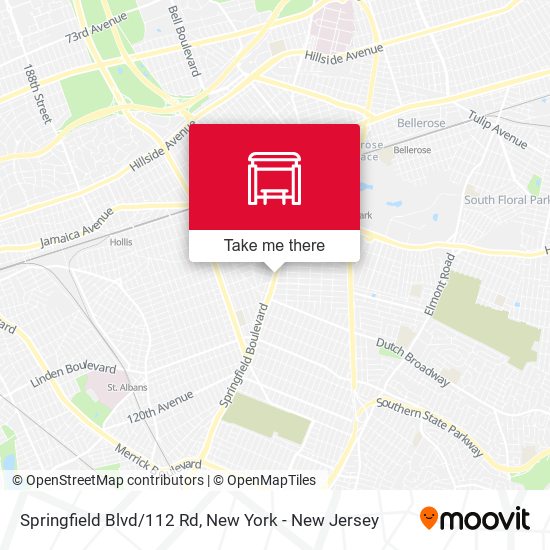 Mapa de Springfield Blvd/112 Rd