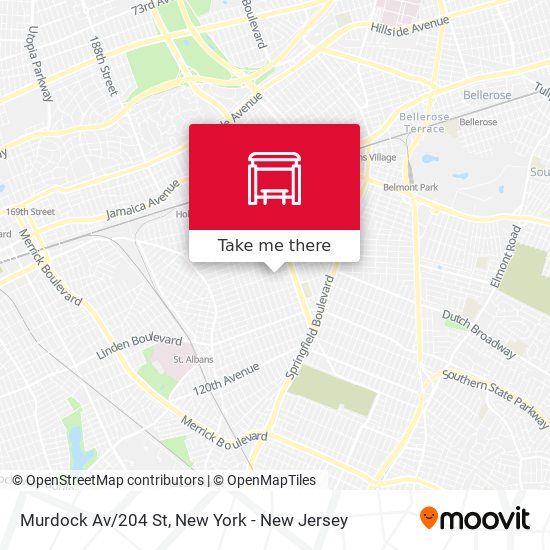 Mapa de Murdock Av/204 St