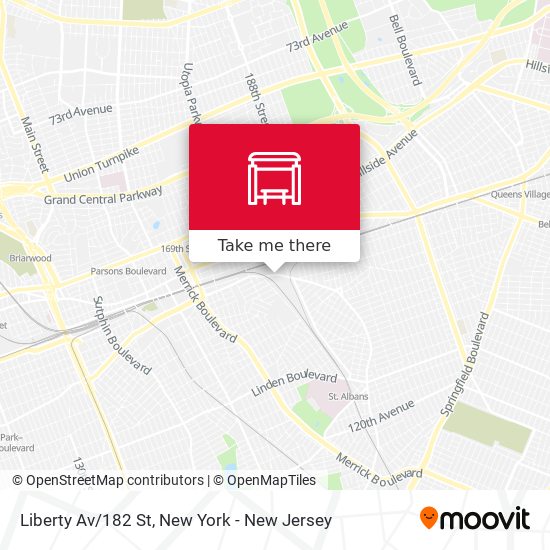 Mapa de Liberty Av/182 St