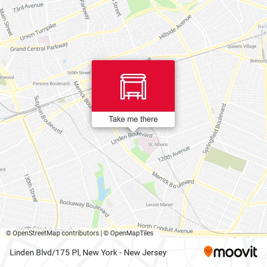 Mapa de Linden Blvd/175 Pl