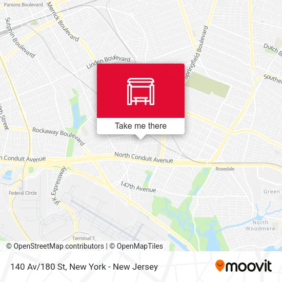 140 Av/180 St map