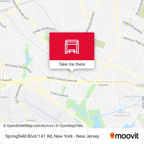 Mapa de Springfield Blvd/141 Rd