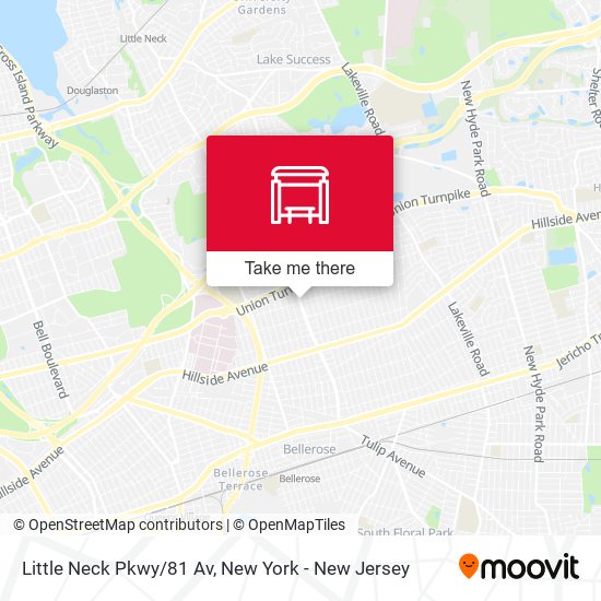 Mapa de Little Neck Pkwy/81 Av