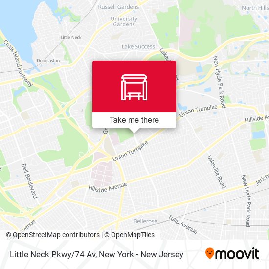 Mapa de Little Neck Pkwy/74 Av