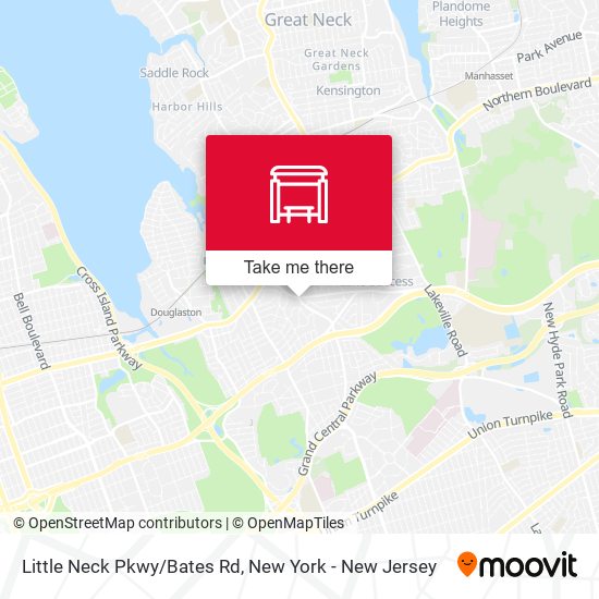 Mapa de Little Neck Pkwy/Bates Rd