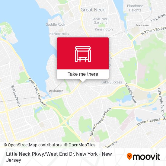 Little Neck Pkwy/West End Dr map