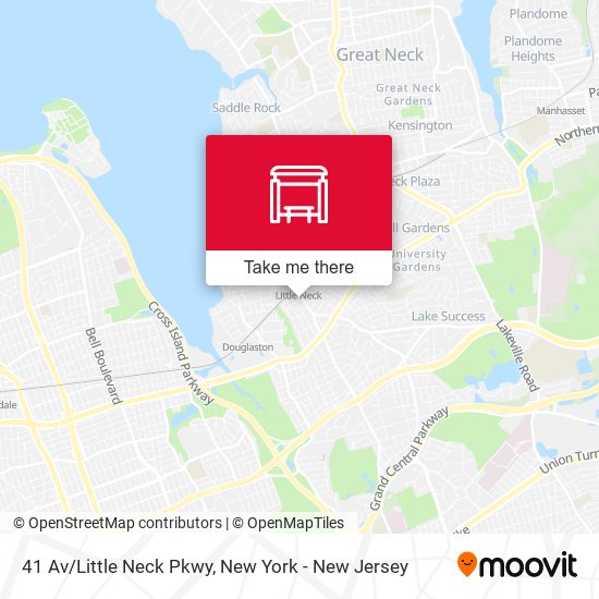 41 Av/Little Neck Pkwy map