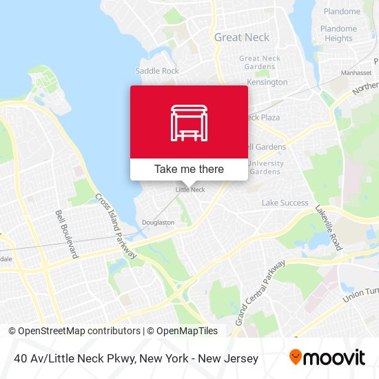 Mapa de 40 Av/Little Neck Pkwy