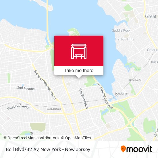 Mapa de Bell Blvd/32 Av