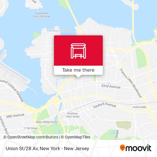Mapa de Union St/28 Av