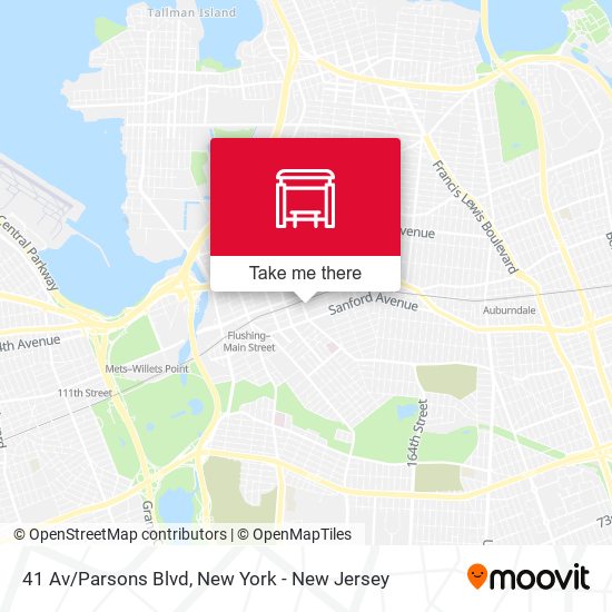 Mapa de 41 Av/Parsons Blvd