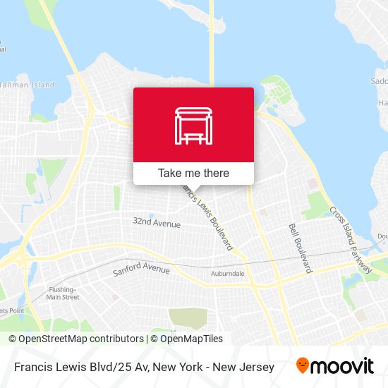 Mapa de Francis Lewis Blvd/25 Av