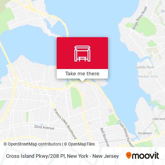 Mapa de Cross Island Pkwy/208 Pl