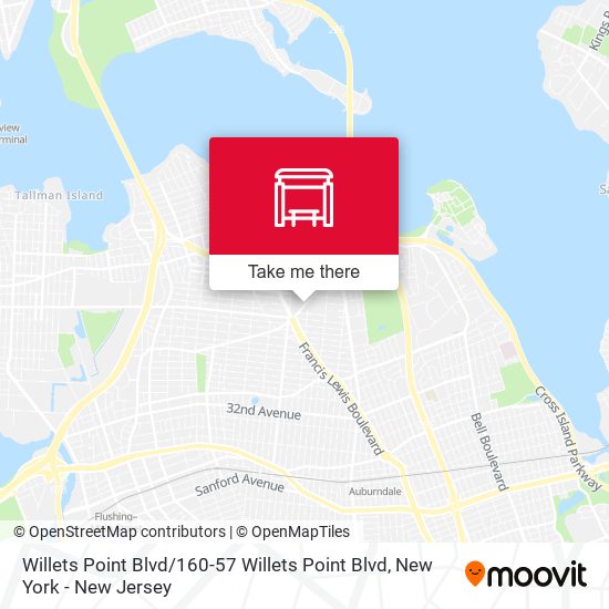 Willets Point Blvd / 160-57 Willets Point Blvd map