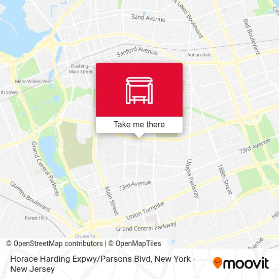 Horace Harding Expwy / Parsons Blvd map