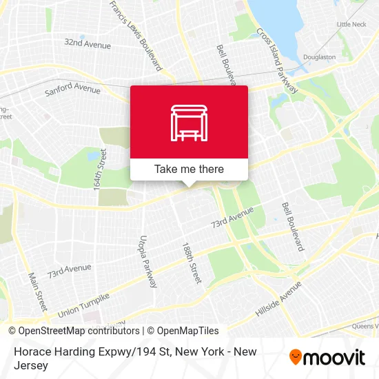 Horace Harding Expwy/194 St map