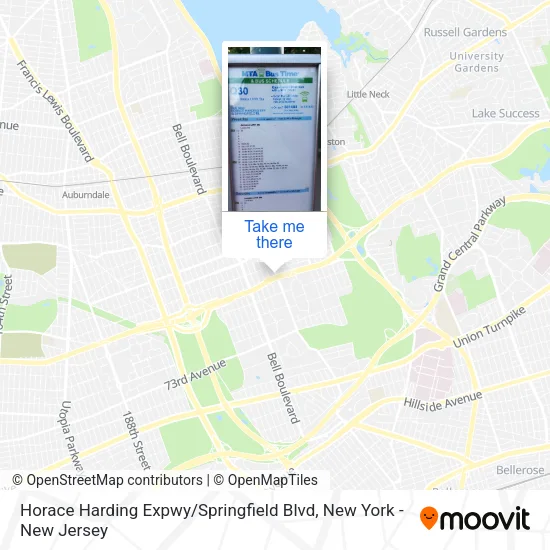 Horace Harding Expwy / Springfield Blvd map
