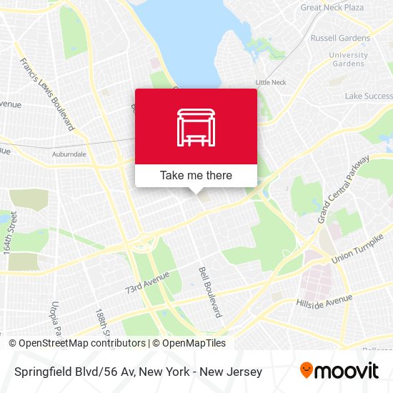 Mapa de Springfield Blvd/56 Av