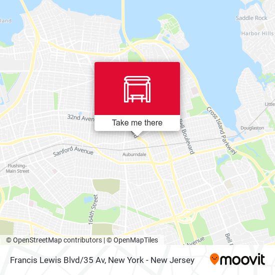Mapa de Francis Lewis Blvd/35 Av