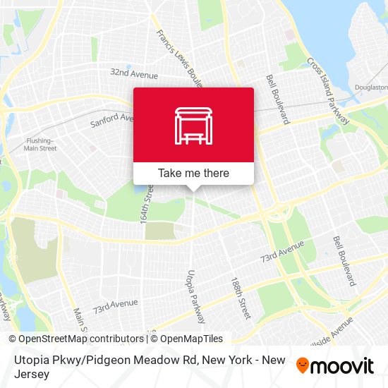 Utopia Pkwy/Pidgeon Meadow Rd map