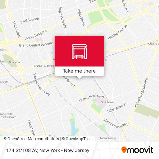 Mapa de 174 St/108 Av