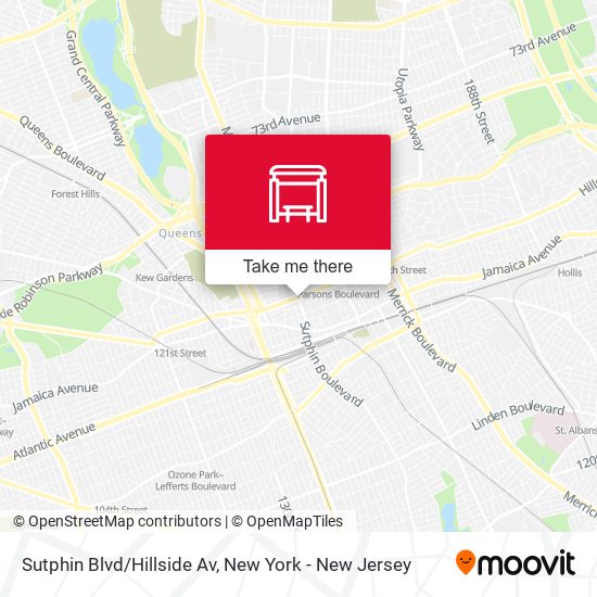Sutphin Blvd/Hillside Av map