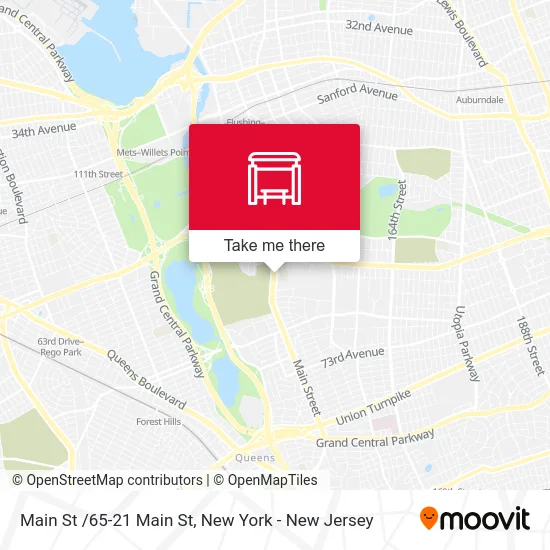 Main St /65-21 Main St map