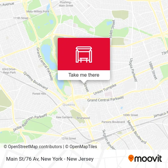 Main St/76 Av map
