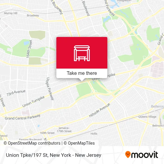Union Tpke/197 St map