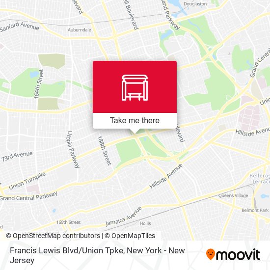 Francis Lewis Blvd/Union Tpke map