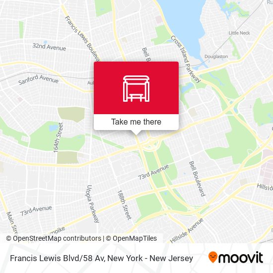 Mapa de Francis Lewis Blvd/58 Av