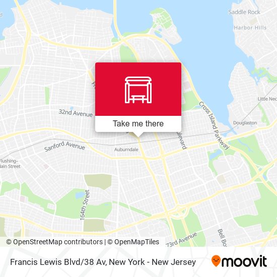 Mapa de Francis Lewis Blvd/38 Av