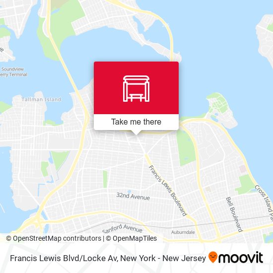 Francis Lewis Blvd/Locke Av map