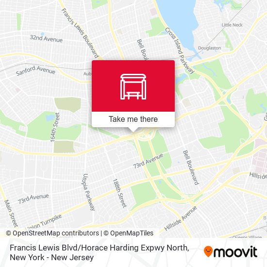 Mapa de Francis Lewis Blvd / Horace Harding Expwy North