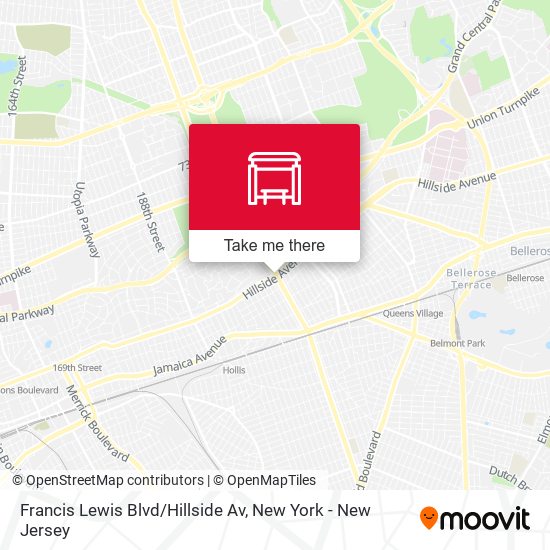 Francis Lewis Blvd/Hillside Av map