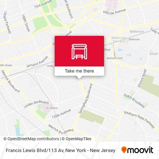 Mapa de Francis Lewis Blvd/113 Av