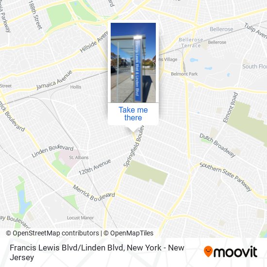 Mapa de Francis Lewis Blvd/Linden Blvd