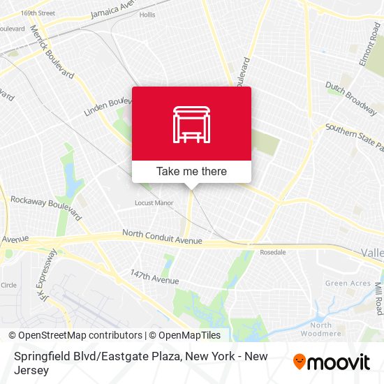 Springfield Blvd / Eastgate Plaza map
