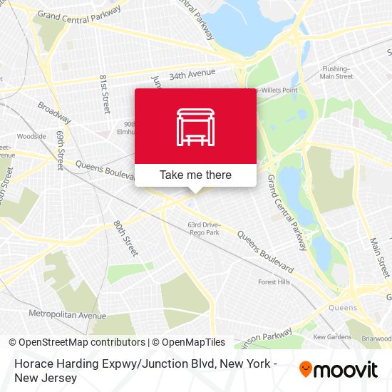 Horace Harding Expwy / Junction Blvd map