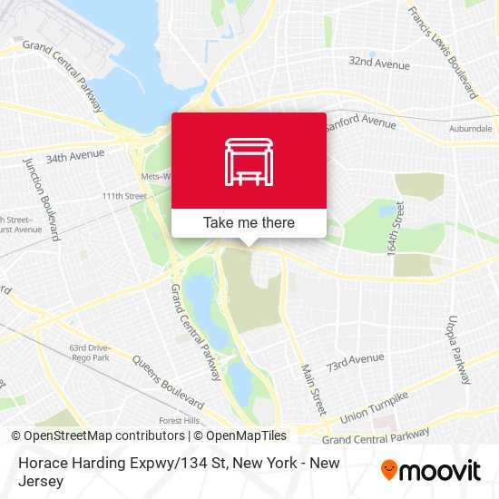 Mapa de Horace Harding Expwy/134 St