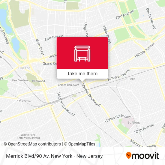 Merrick Blvd/90 Av map
