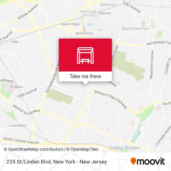 Mapa de 235 St/Linden Blvd