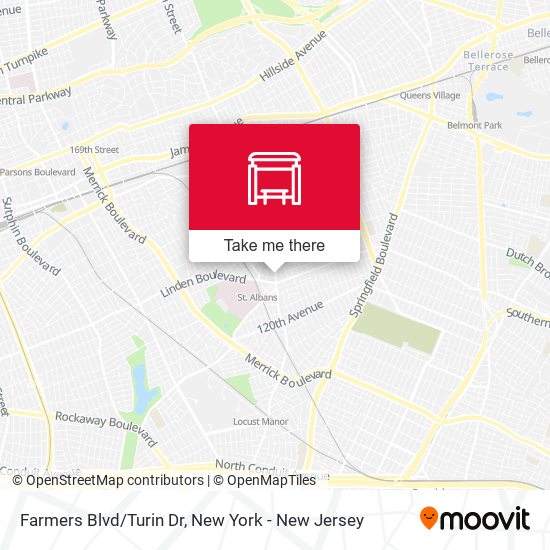 Farmers Blvd/Turin Dr map