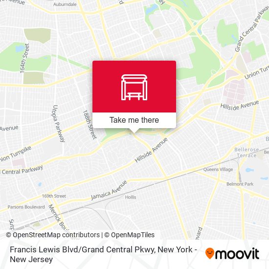 Francis Lewis Blvd / Grand Central Pkwy map