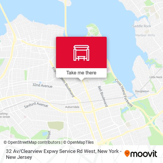 Mapa de 32 Av / Clearview Expwy Service Rd West