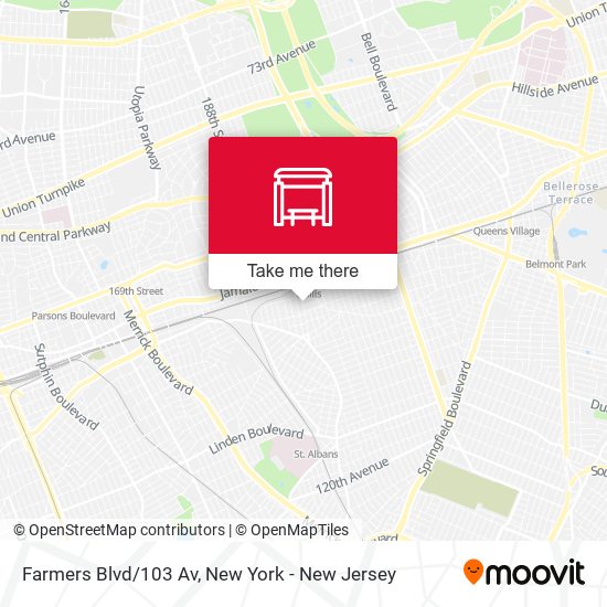Mapa de Farmers Blvd/103 Av