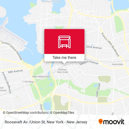 Mapa de Roosevelt Av /Union St